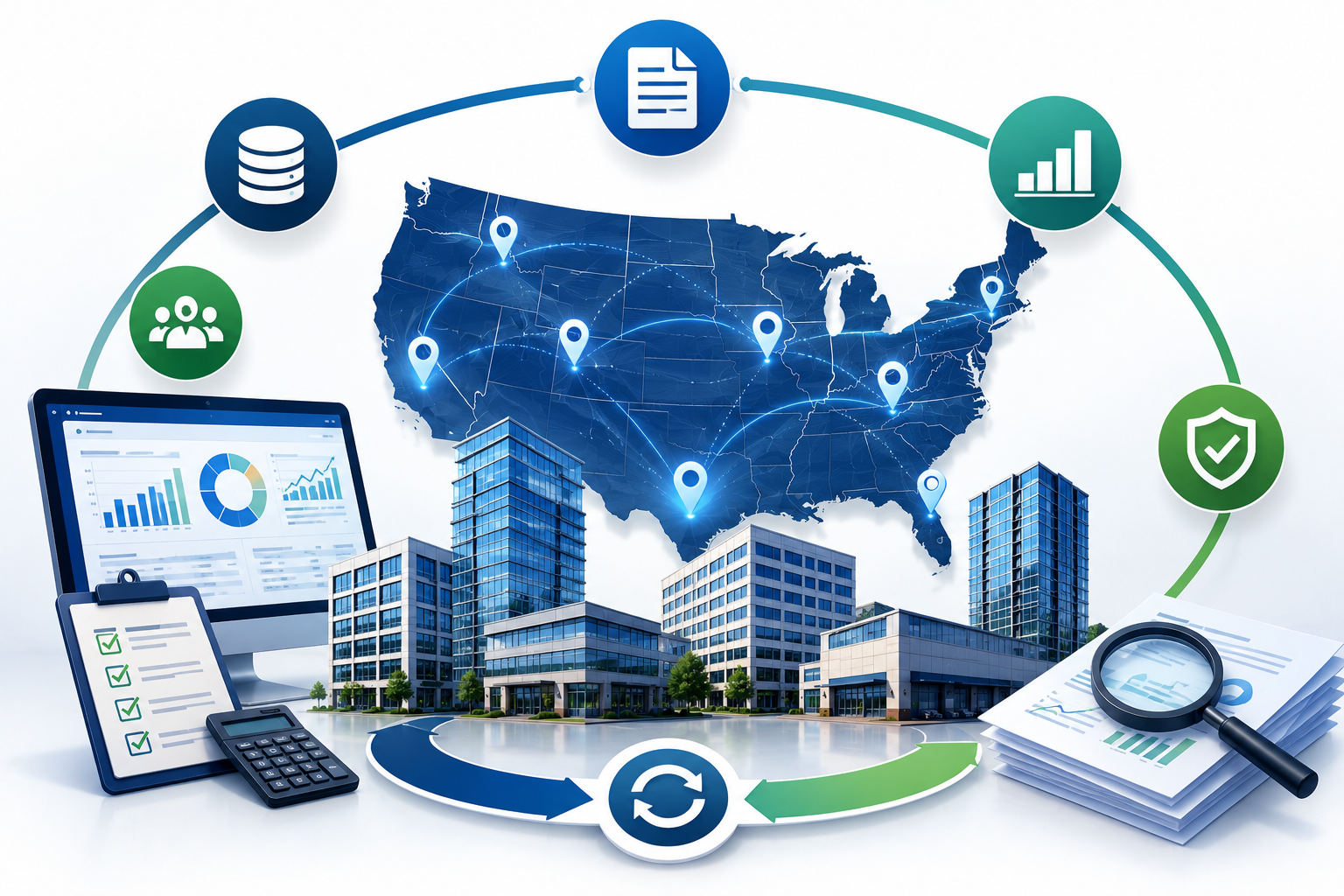 CAM reconciliation case study — multi-state commercial property portfolio