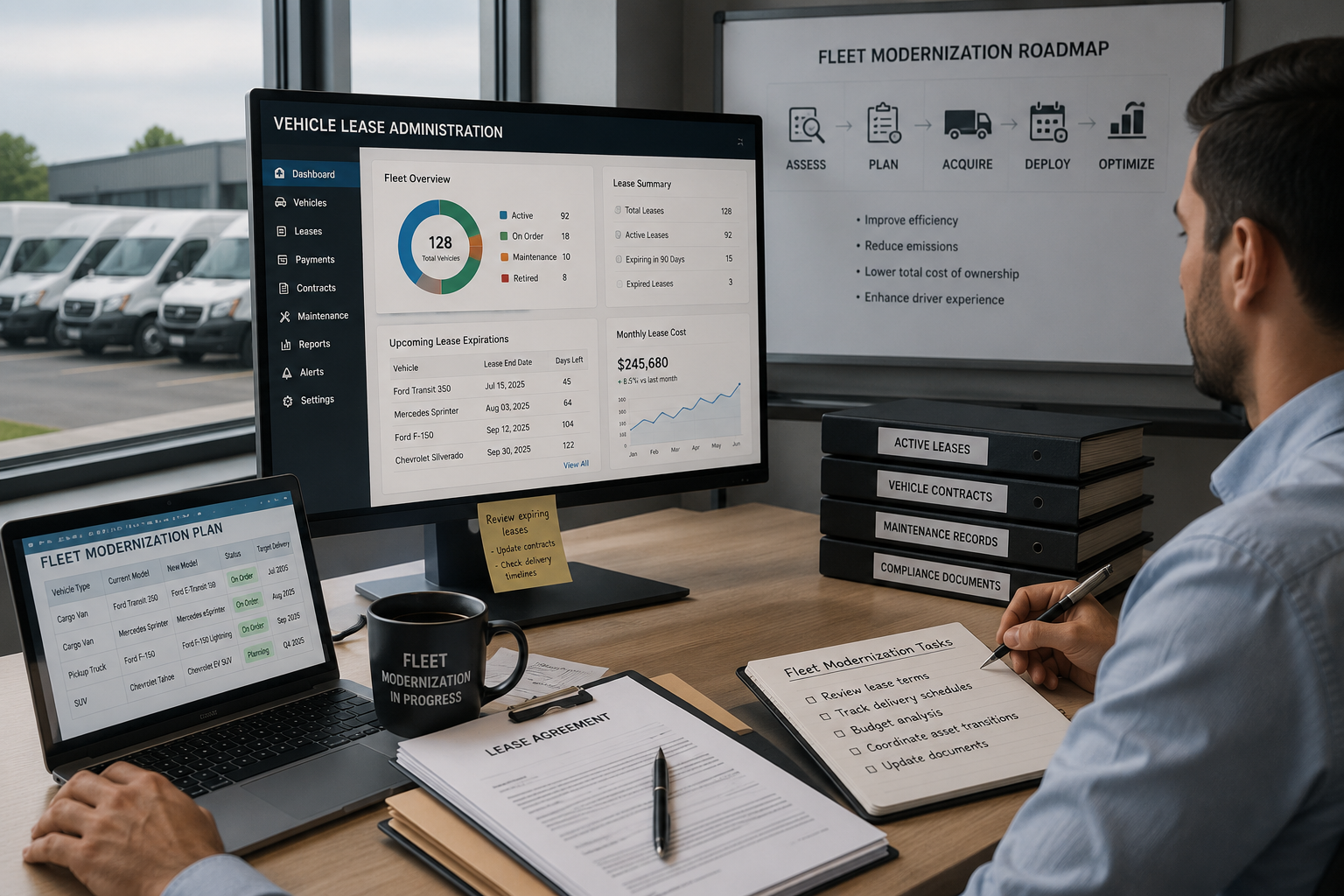 Supporting Vehicle Lease Administration During Fleet Modernization