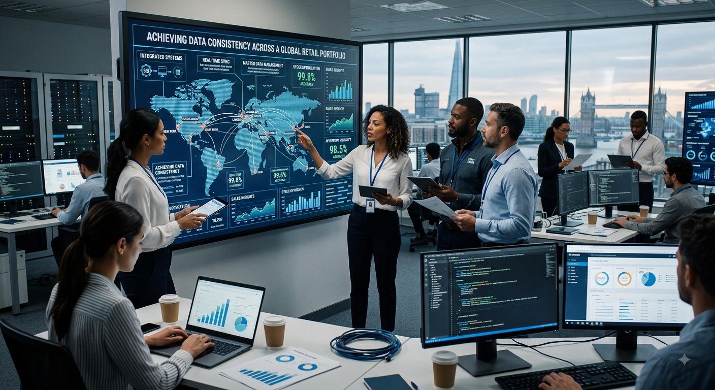 Achieving data consistency across a global retail portfolio