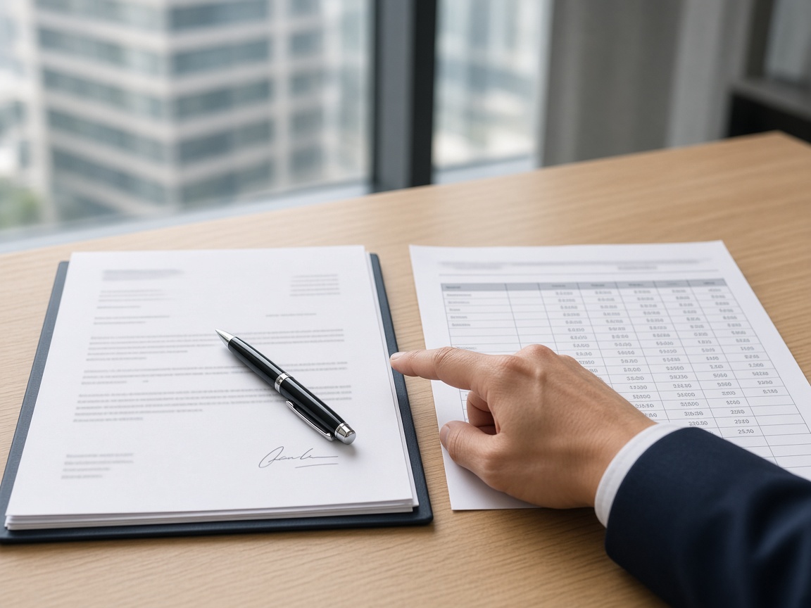 Office lease rent roll alignment case study showing lease terms compared with rent-roll entries