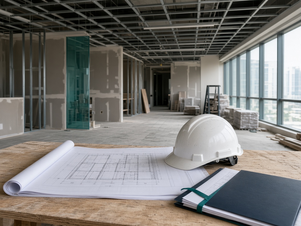 Office tenant improvement commitments case study showing allowance and deadline review