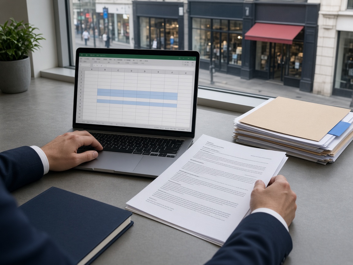 Retail lease data gaps case study showing lease fields checked against source documents