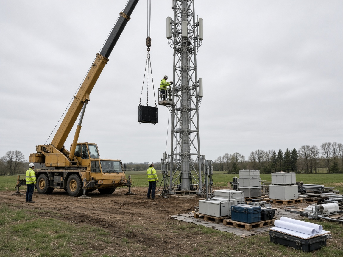 Tower decommissioning obligations case study showing site-exit and restoration review