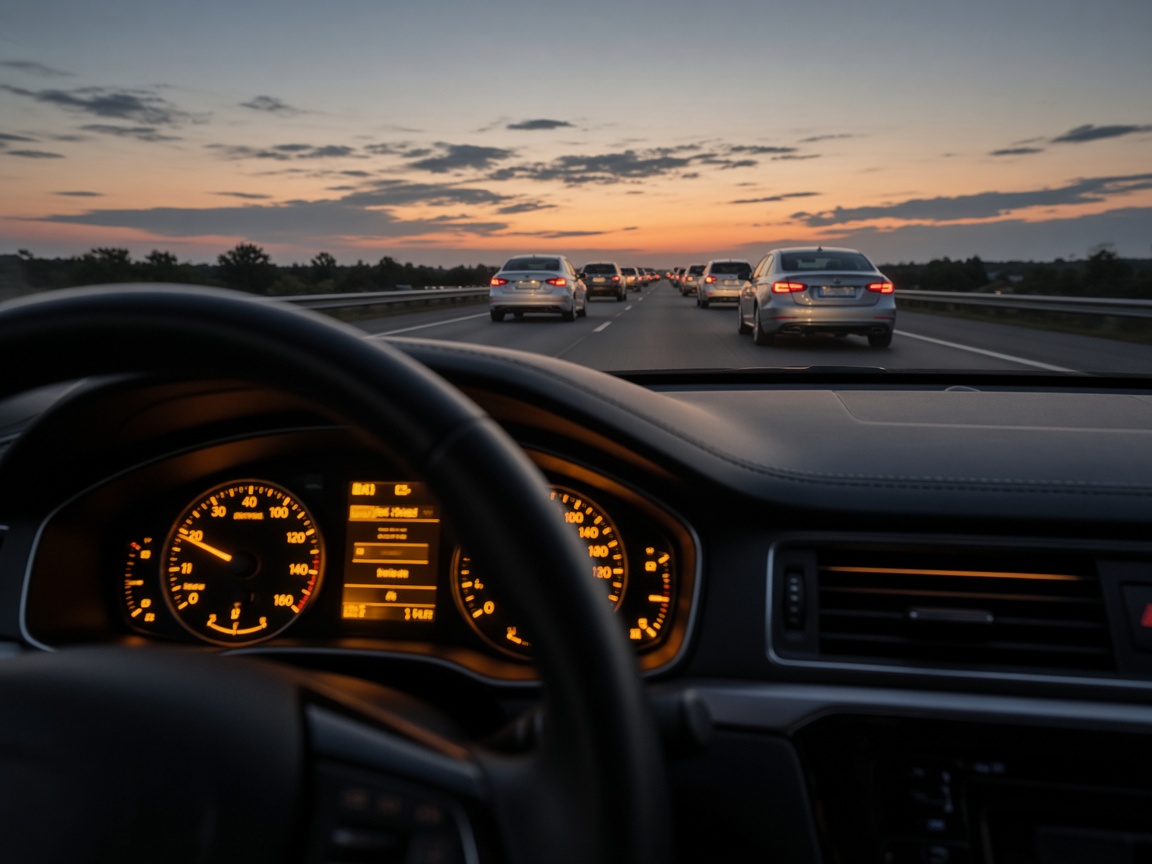 Vehicle mileage exposure case study showing utilization checked against lease limits